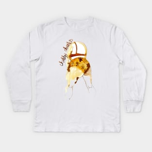 Chubby Cheeks Kids Long Sleeve T-Shirt